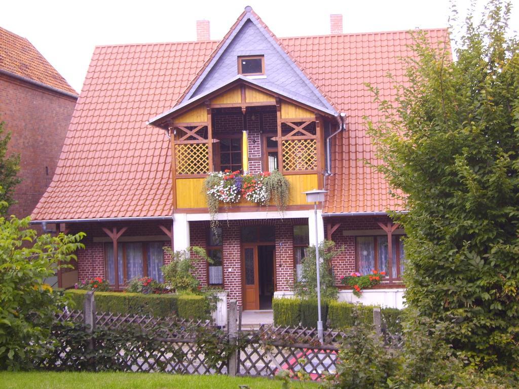 Ferienwohnung Froehlich Bad Suderode Dış mekan fotoğraf